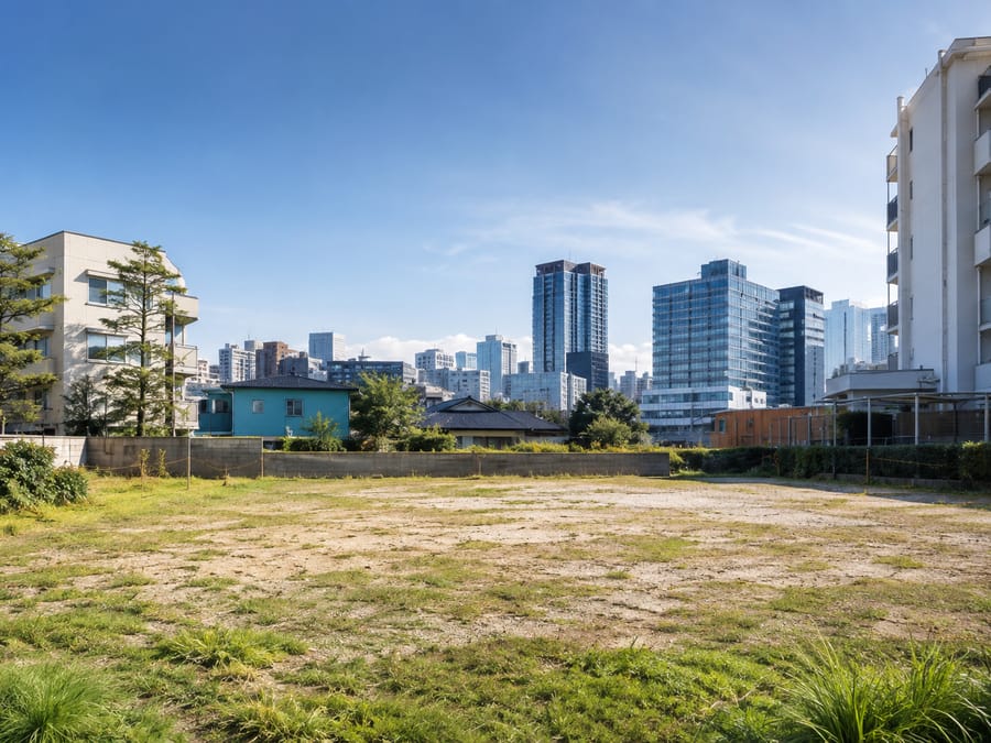 土地の査定事例のサンプル画像